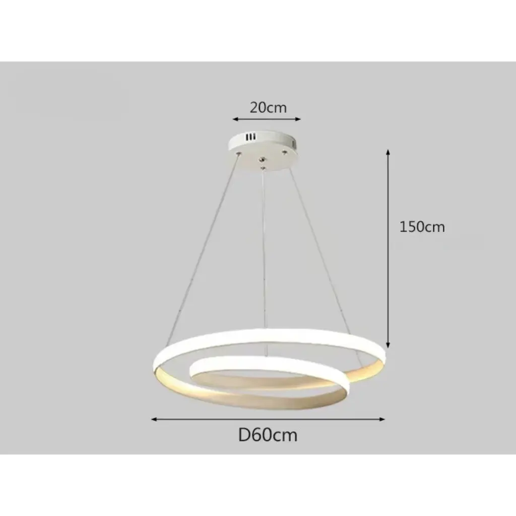 Luminária de Teto Curveskill em Led 60W